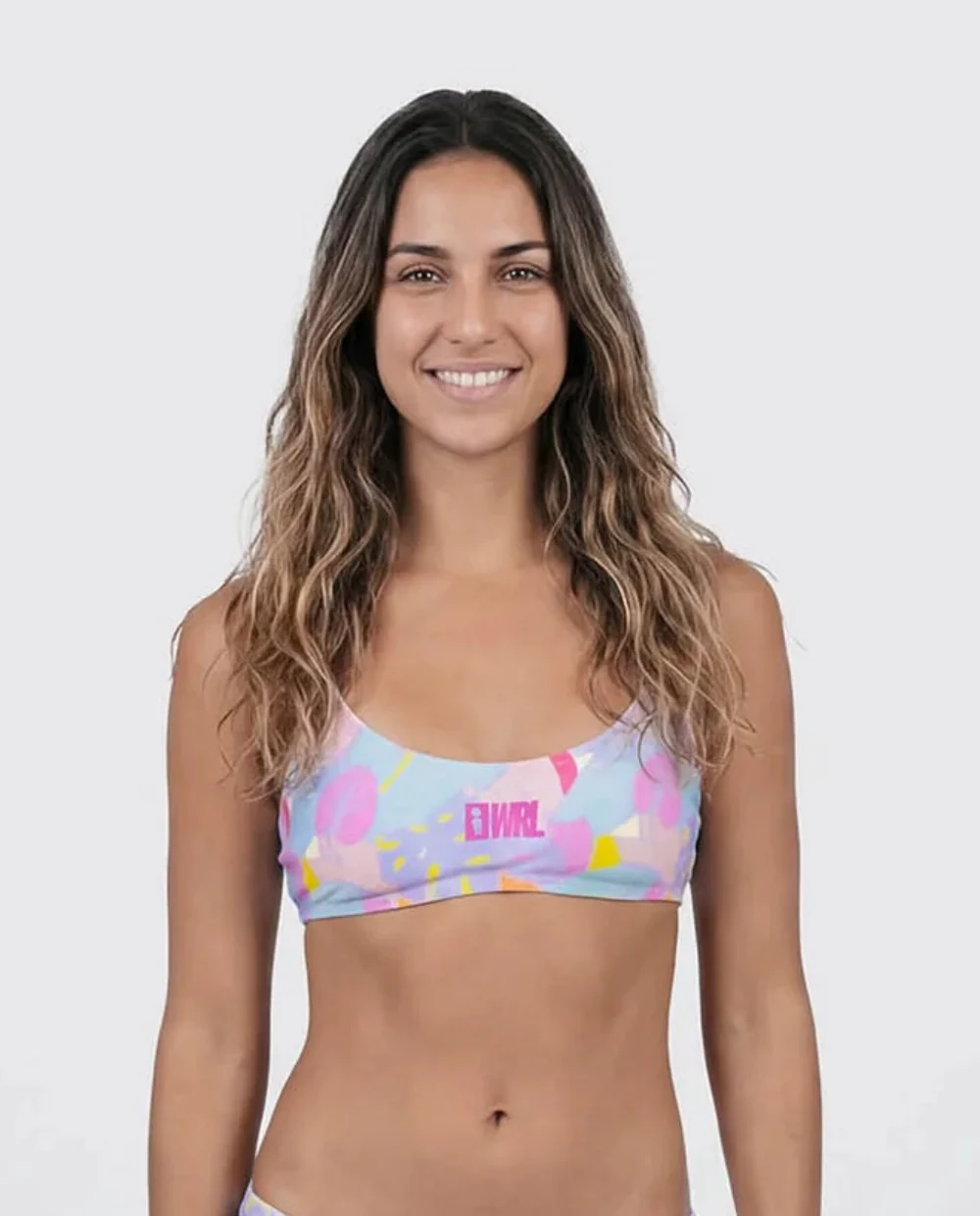 We Ride Local Women's Party Under The Sun Bikini Top Multi FSBTPUTS_SS26