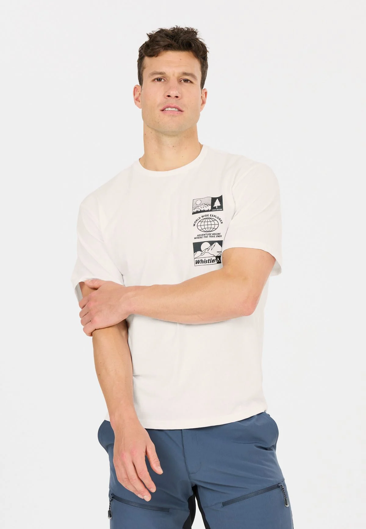Whistler Men's Arwen T-Shirt White W261254-1002 - Image 6