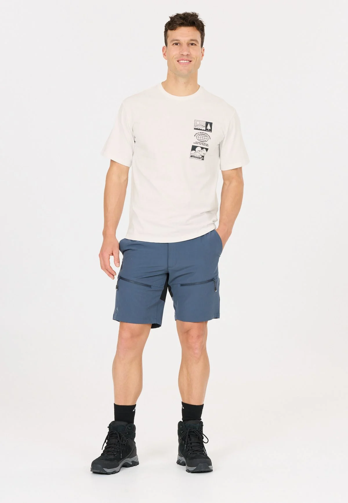 Whistler Men's Arwen T-Shirt White W261254-1002 - Image 7