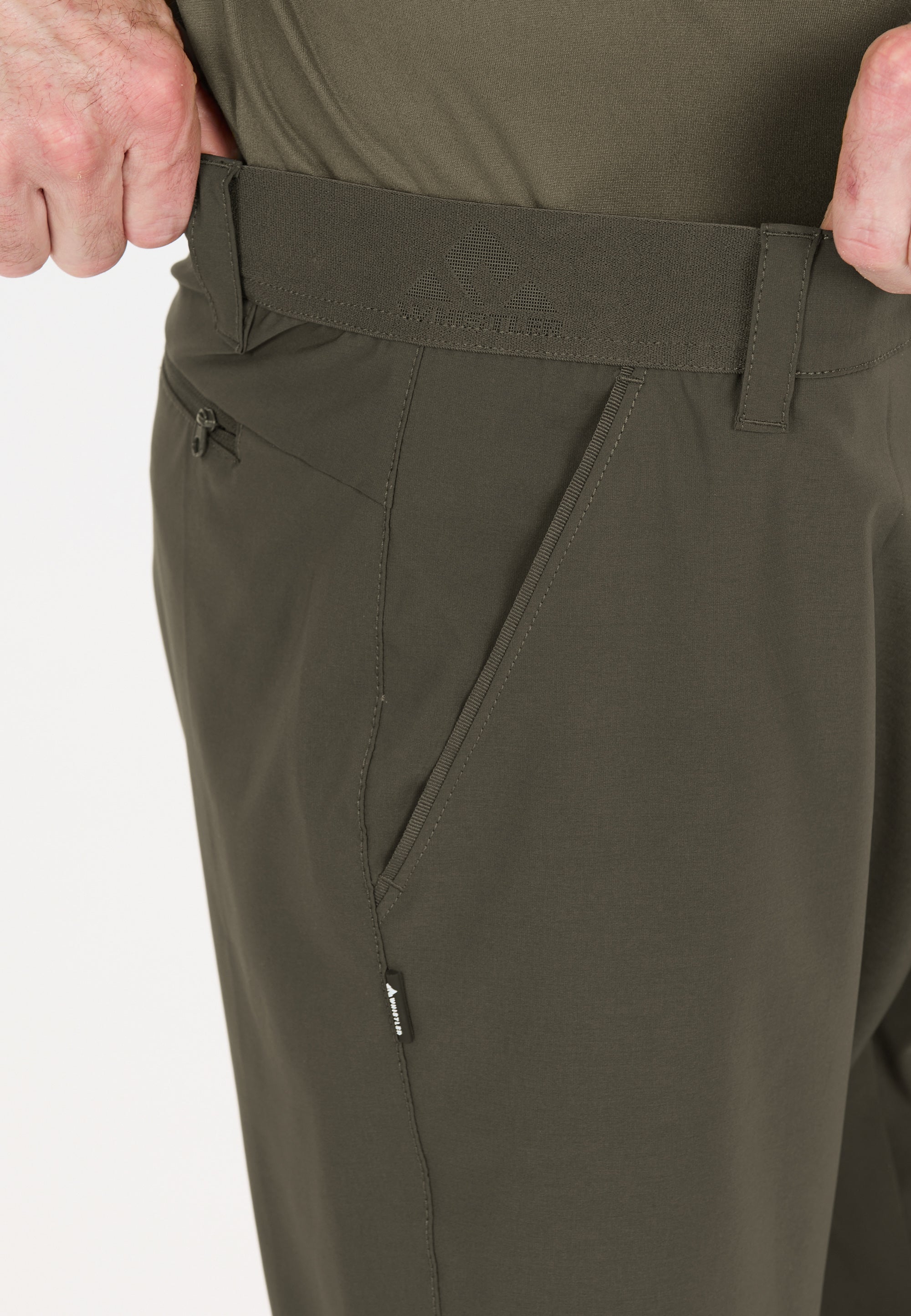 Whistler Men's Barrie Stretch Shorts Black Ink W261214-1071 - Image 5