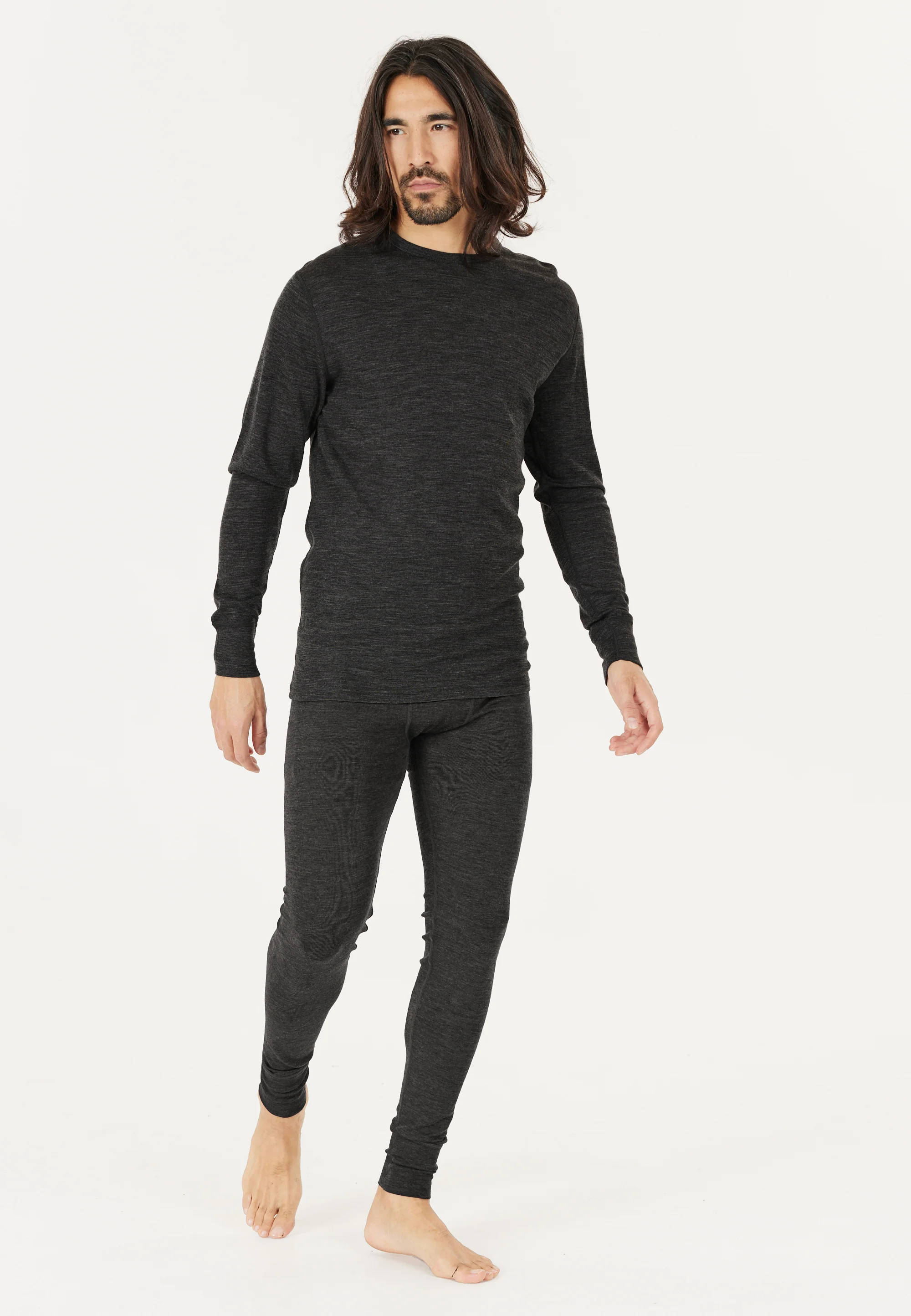 Whistler Men's Cerro M Merino Wool Baselayer Tee Black W233598-1001 - Image 4
