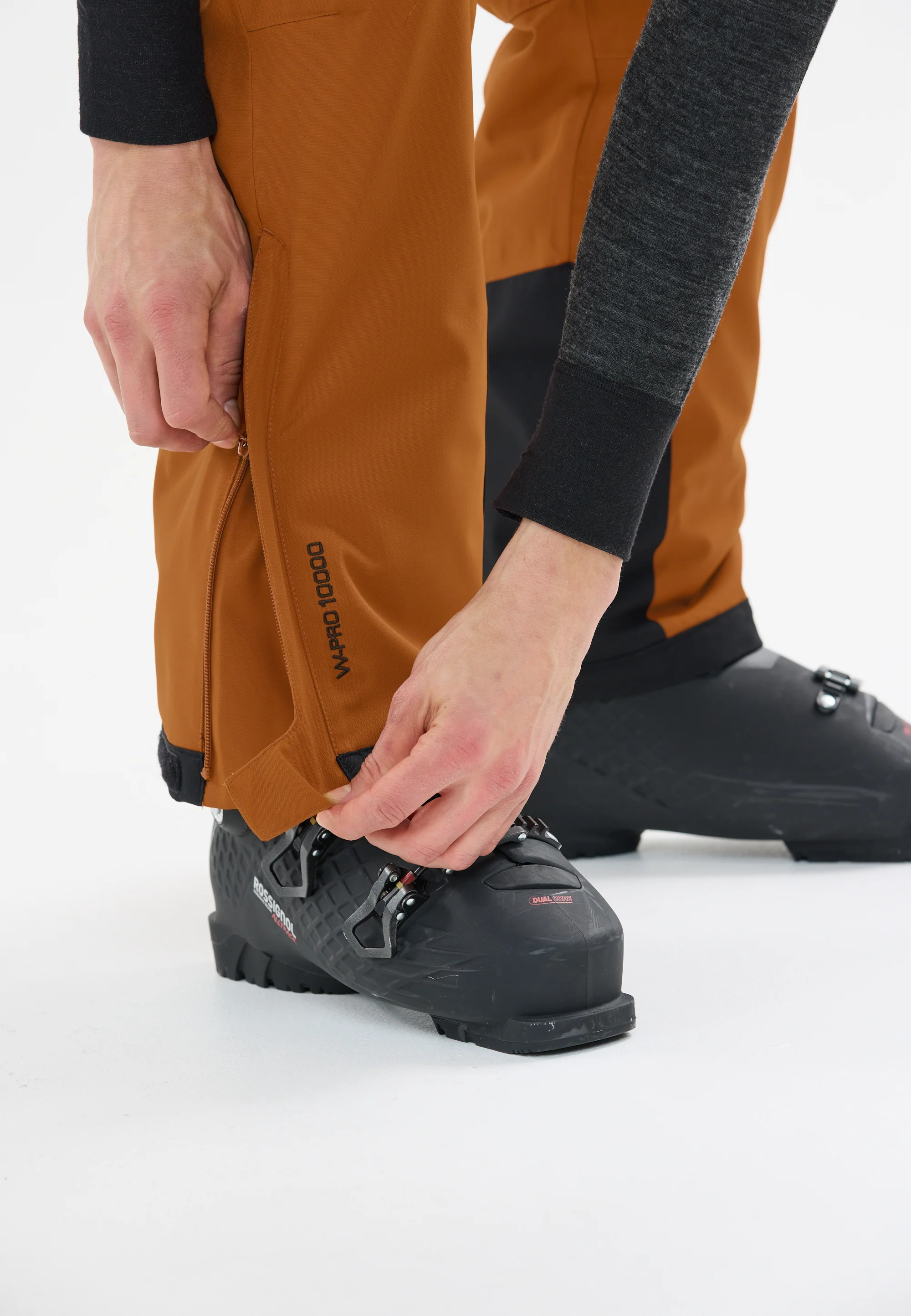 Whistler Men's Drizzle Ski Pant W-Pro 10000 Caramel Cafe W233208-5086 - Image 10