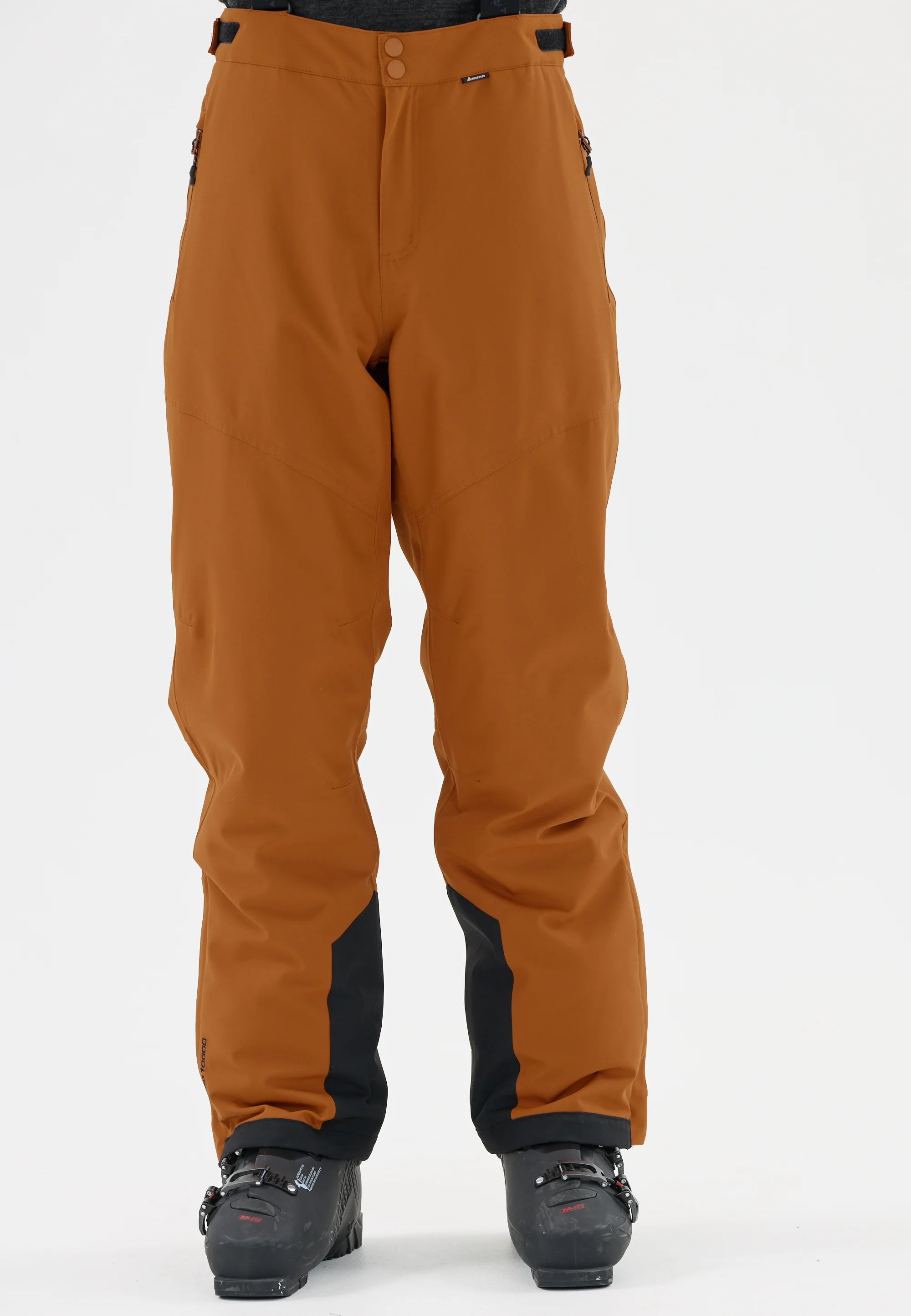 Whistler Men's Drizzle Ski Pant W-Pro 10000 Caramel Cafe W233208-5086 - Image 9