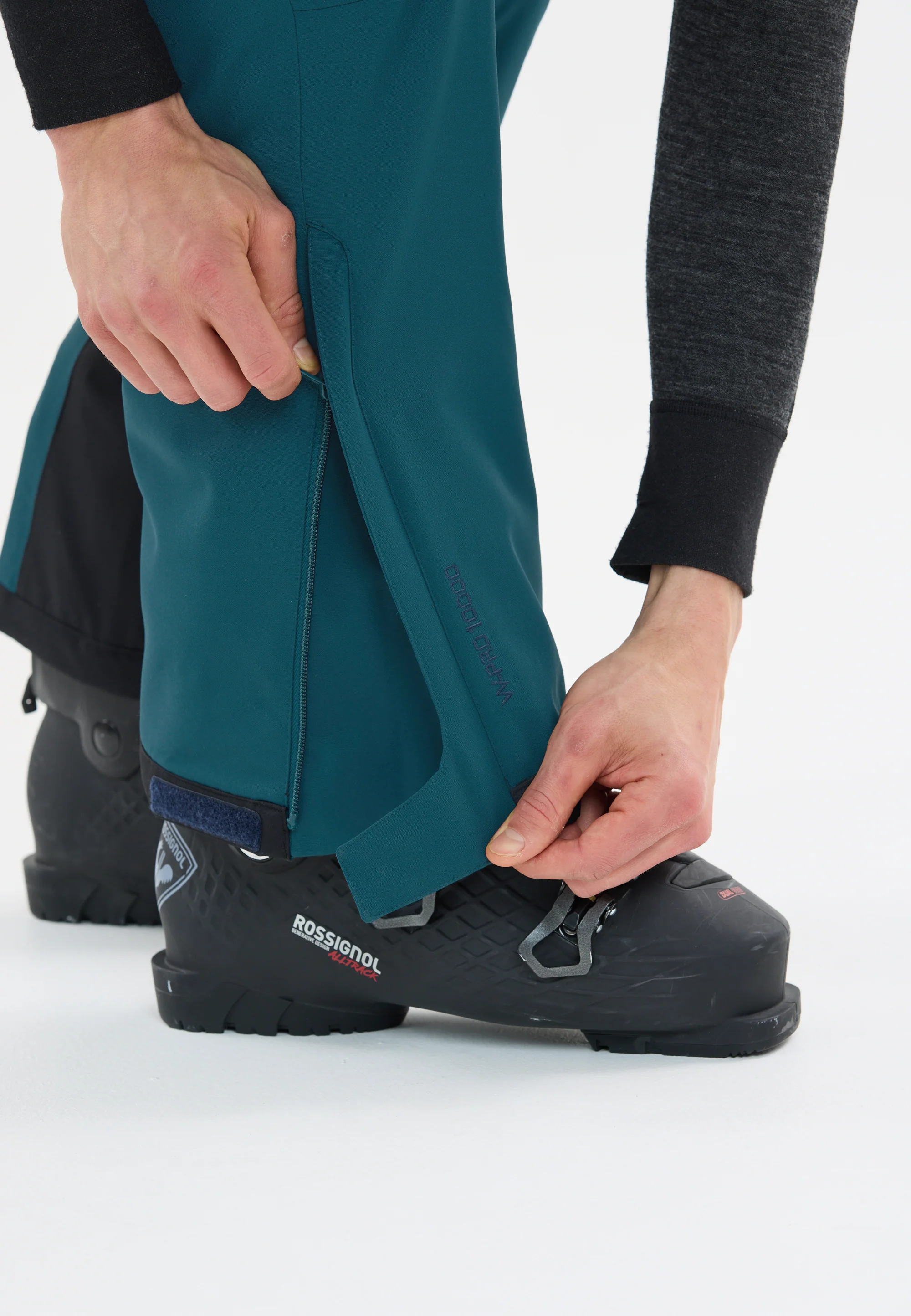 Whistler Men's Drizzle Snow Pants W-Pro 10000 Reflecting Pond W233208-2043 - Image 10