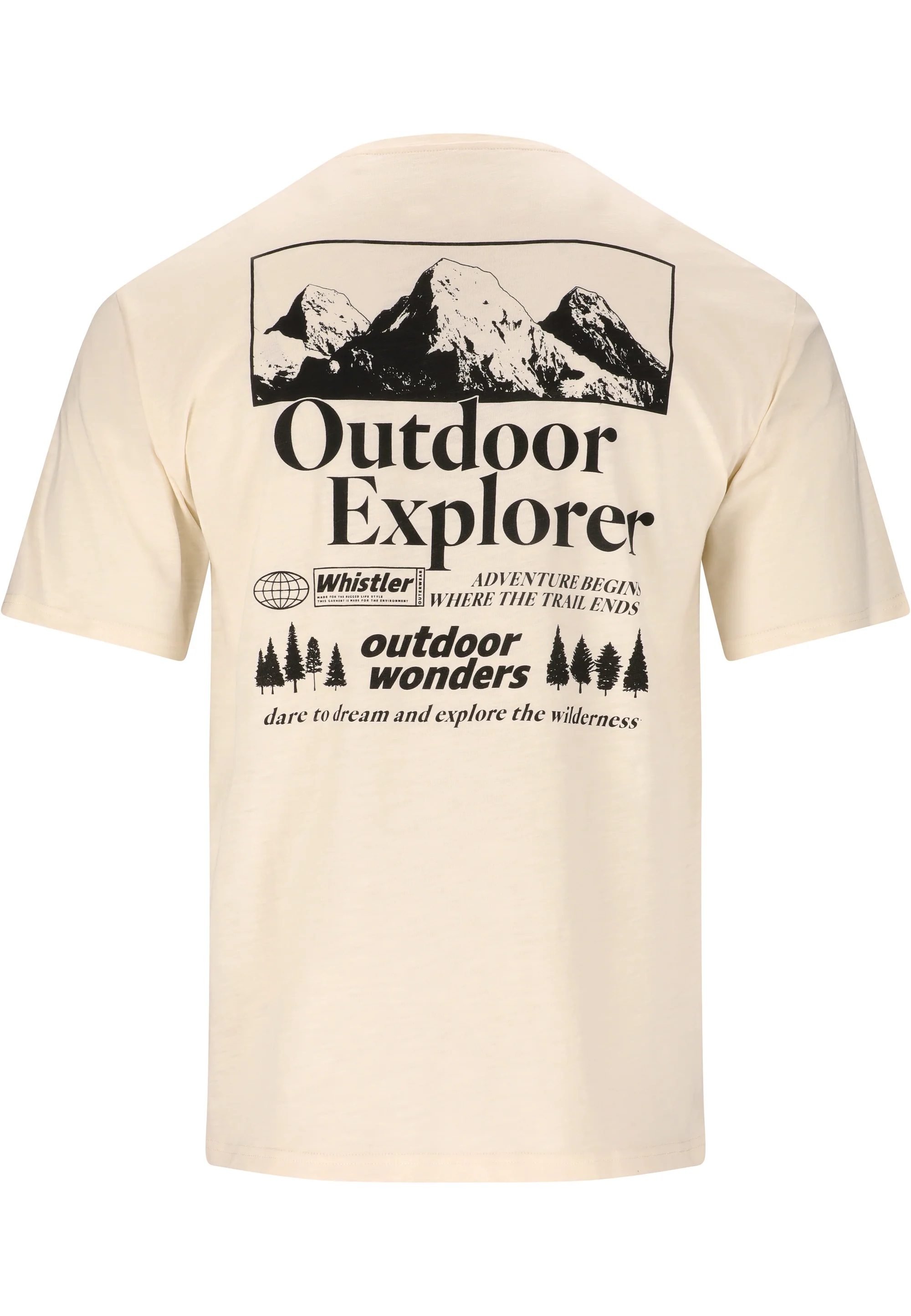 Whistler Men's Kunta T-Shirt Gardenia W261241-1059
