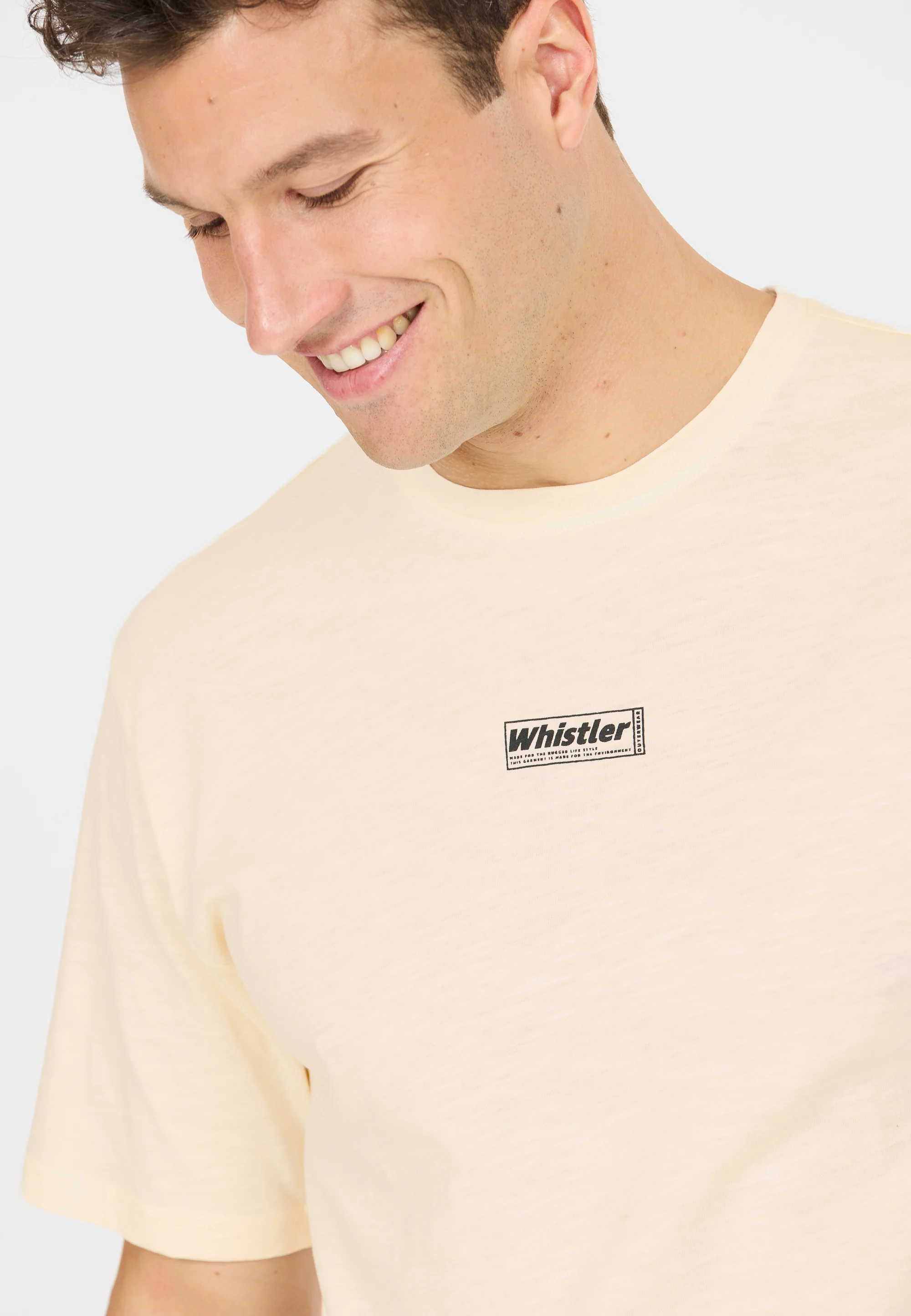 Whistler Men's Kunta T-Shirt Gardenia W261241-1059 - Image 4