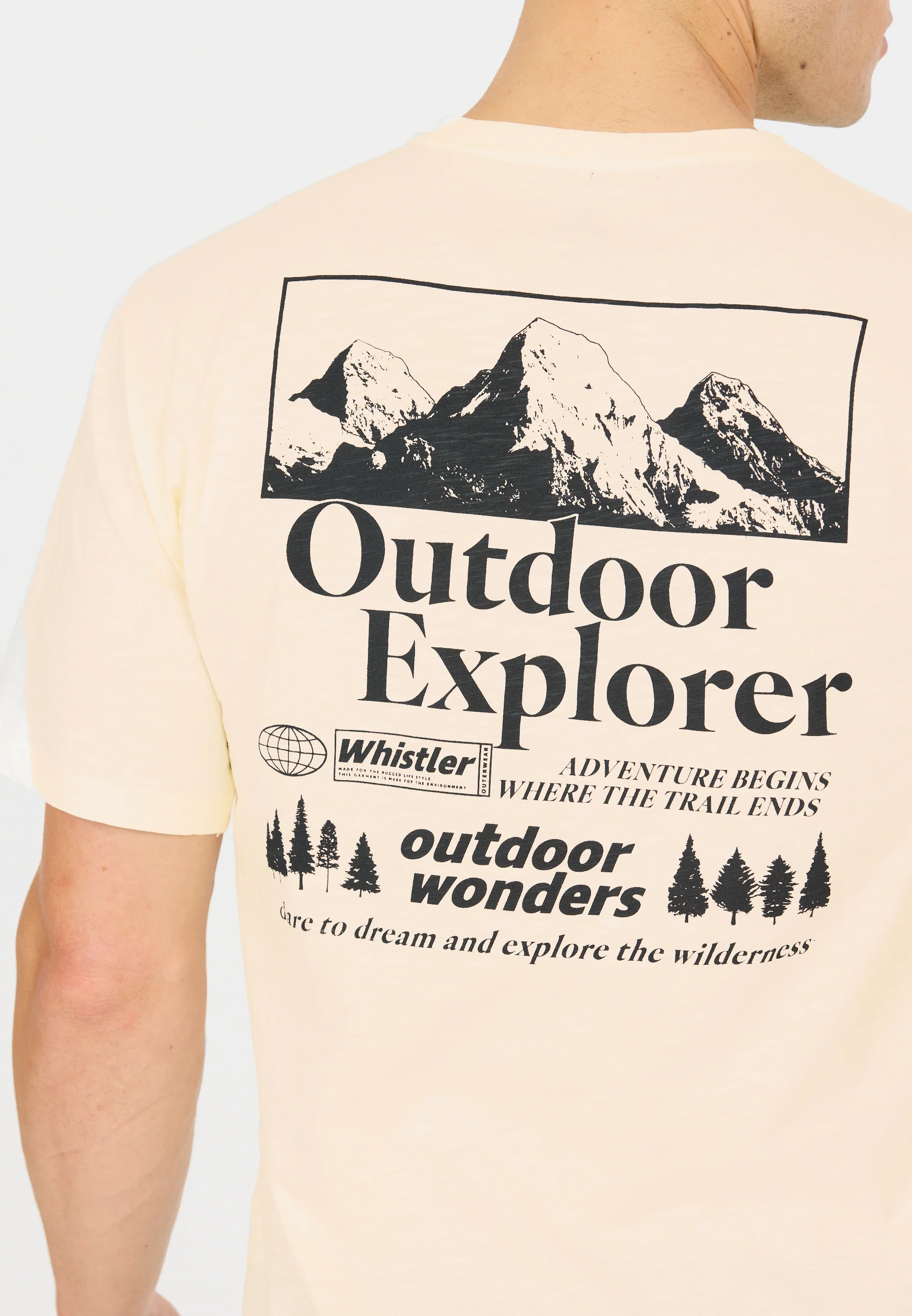 Whistler Men's Kunta T-Shirt Gardenia W261241-1059 - Image 5