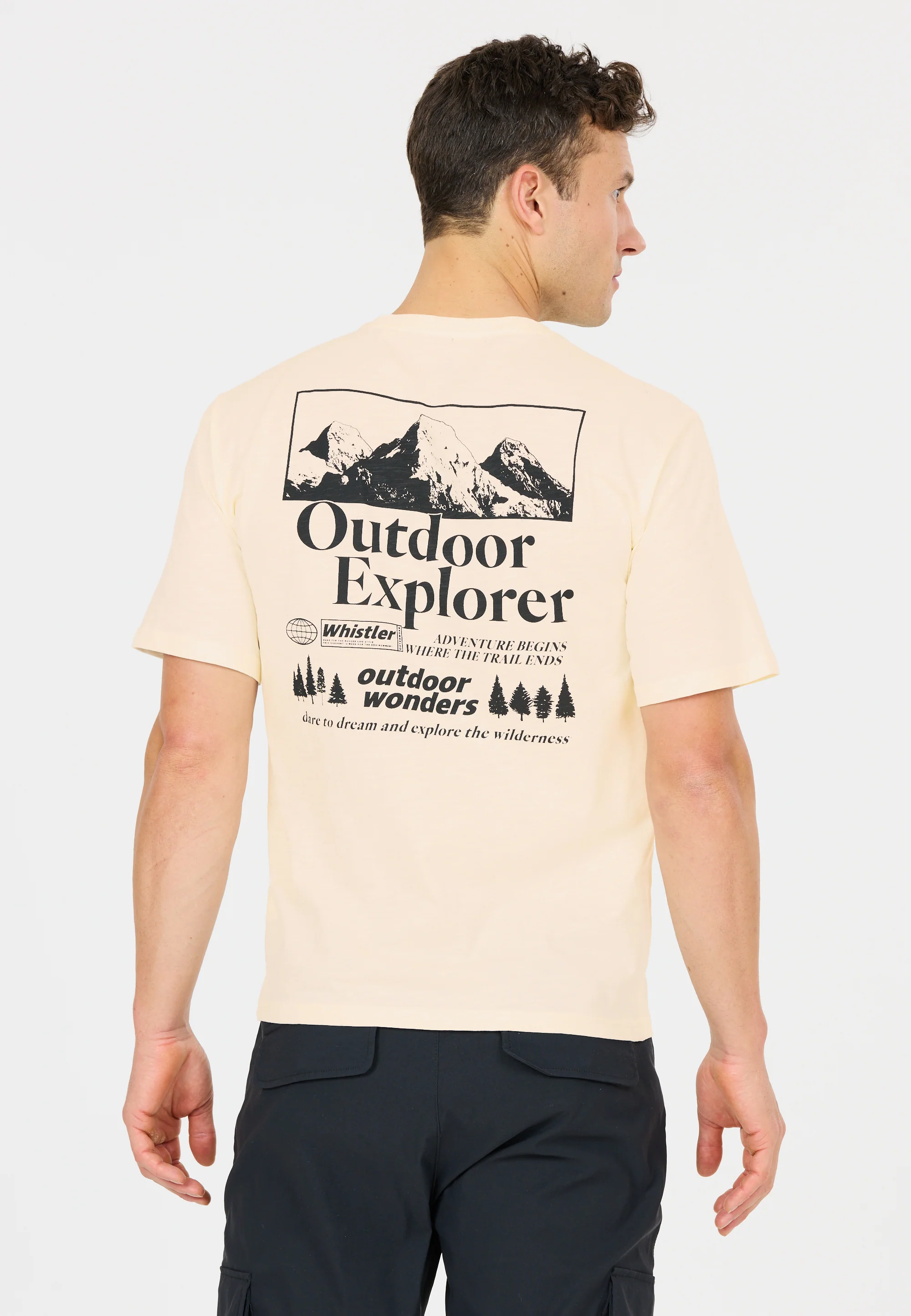 Whistler Men's Kunta T-Shirt Gardenia W261241-1059 - Image 9