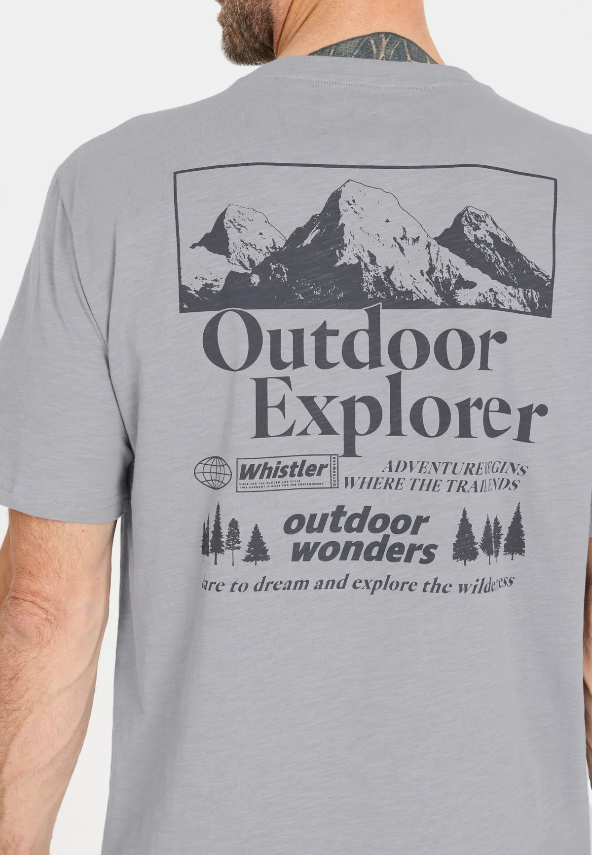 Whistler Men's Kunta T-Shirt Tradewinds W261241-4098 - Image 5