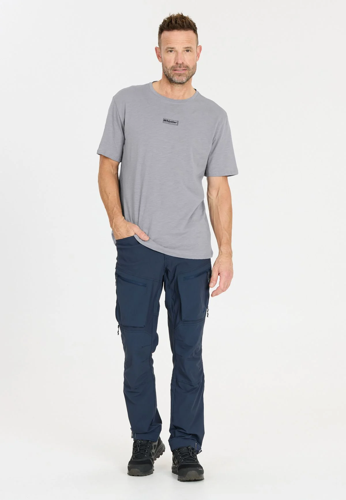 Whistler Men's Kunta T-Shirt Tradewinds W261241-4098 - Image 6