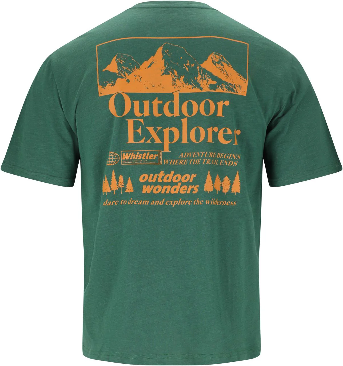 Whistler Men's Kunta T-Shirt Trekking Green W261241-3175
