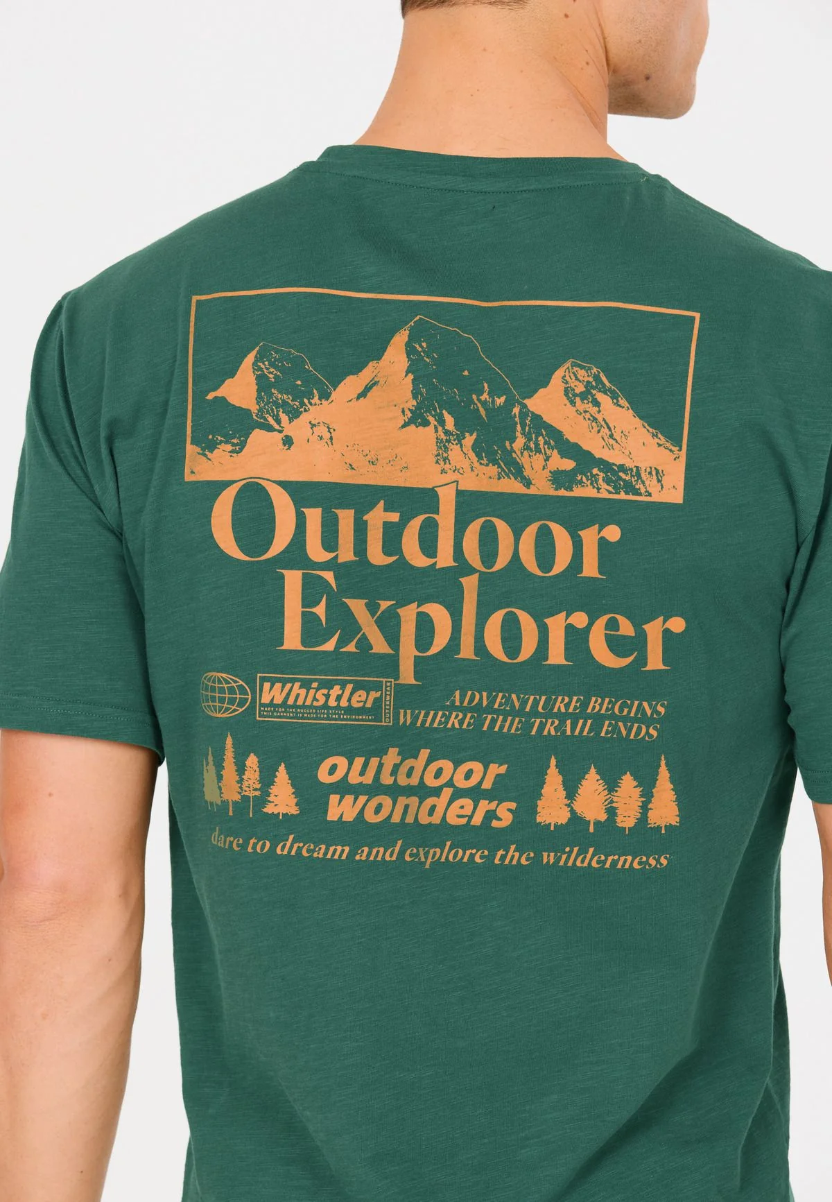 Whistler Men's Kunta T-Shirt Trekking Green W261241-3175 - Image 5