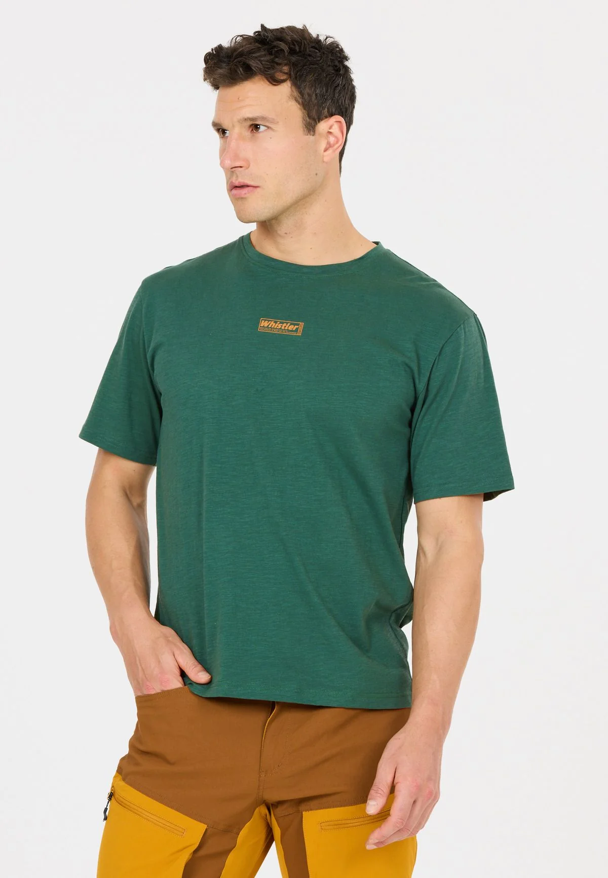 Whistler Men's Kunta T-Shirt Trekking Green W261241-3175 - Image 8