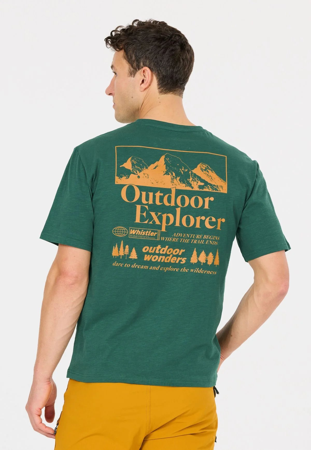 Whistler Men's Kunta T-Shirt Trekking Green W261241-3175 - Image 9