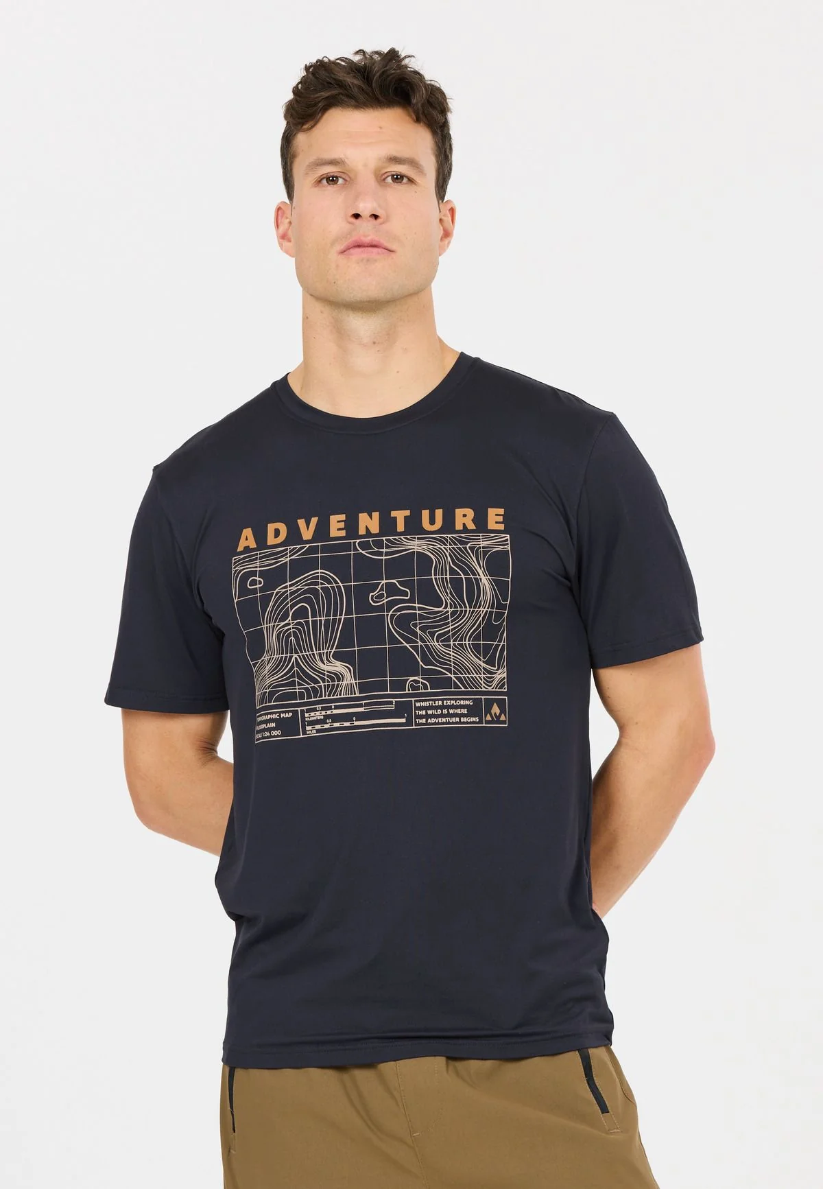 Whistler Men's Linx T-Shirt Salute W261240-GRS_1188 - Image 7