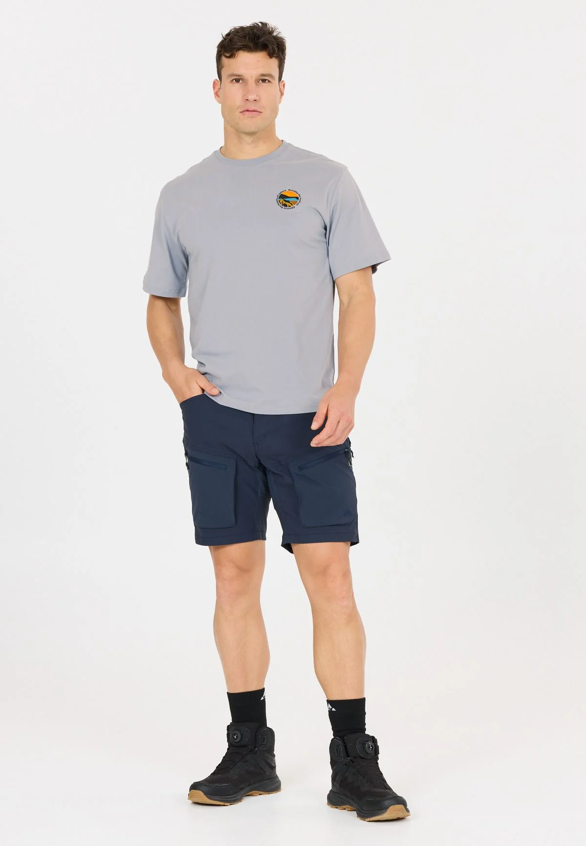Whistler Men's Saloma T-Shirt Tradewinds W261247_4098 - Image 6