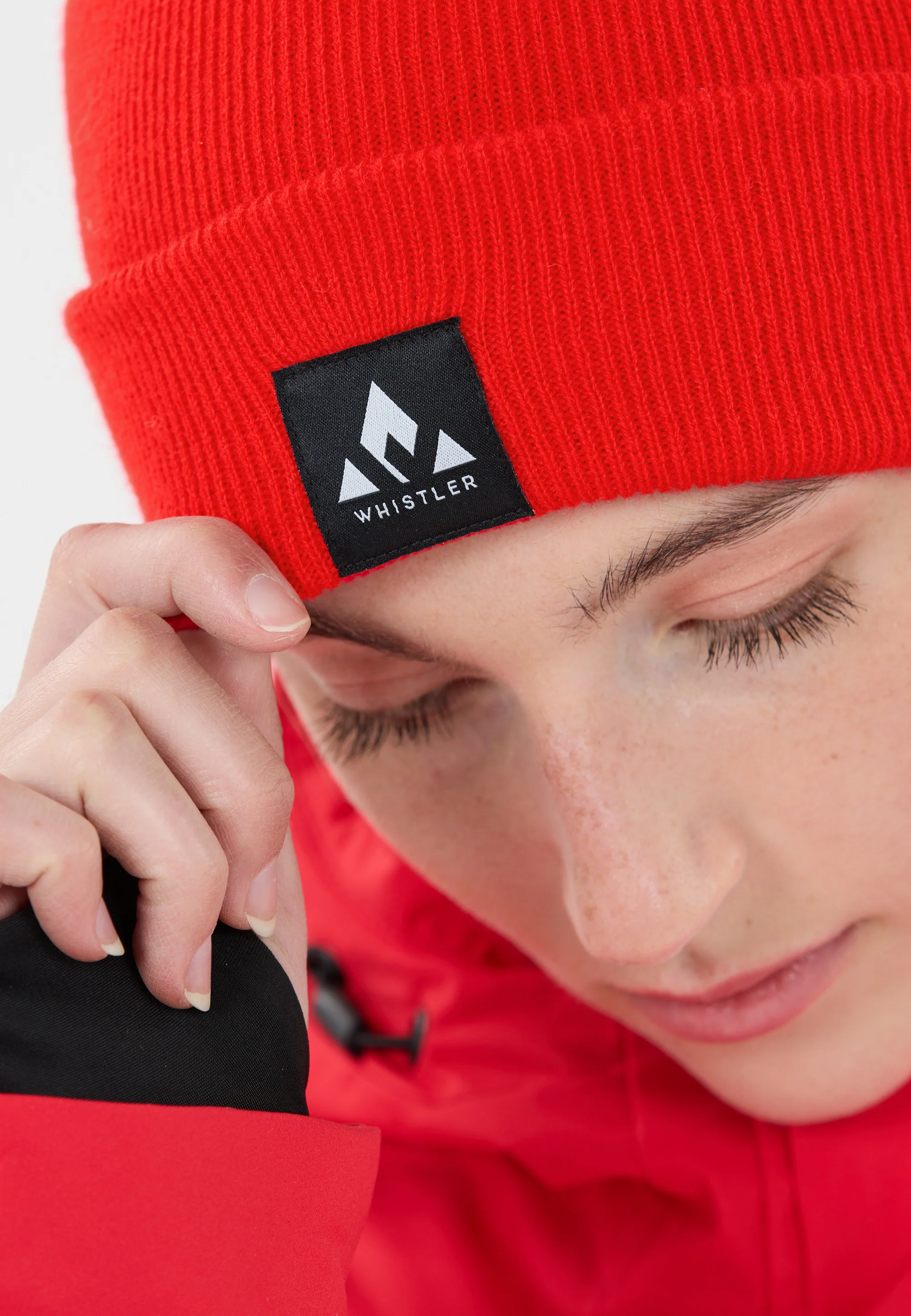 Whistler Unisex Bunde Beanie True Red W203209-4367 - Image 4