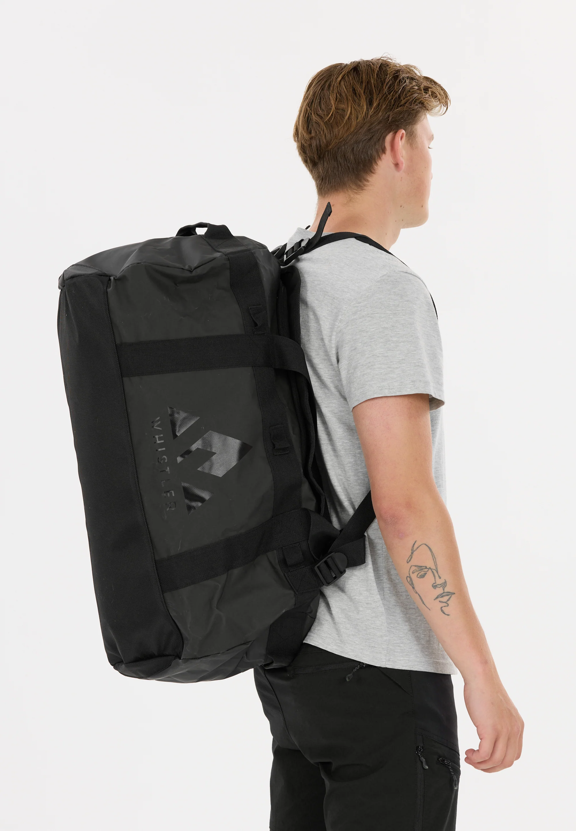 Whistler Unisex Fidel 40L Duffel Bag Black W253618-1001 - Image 4