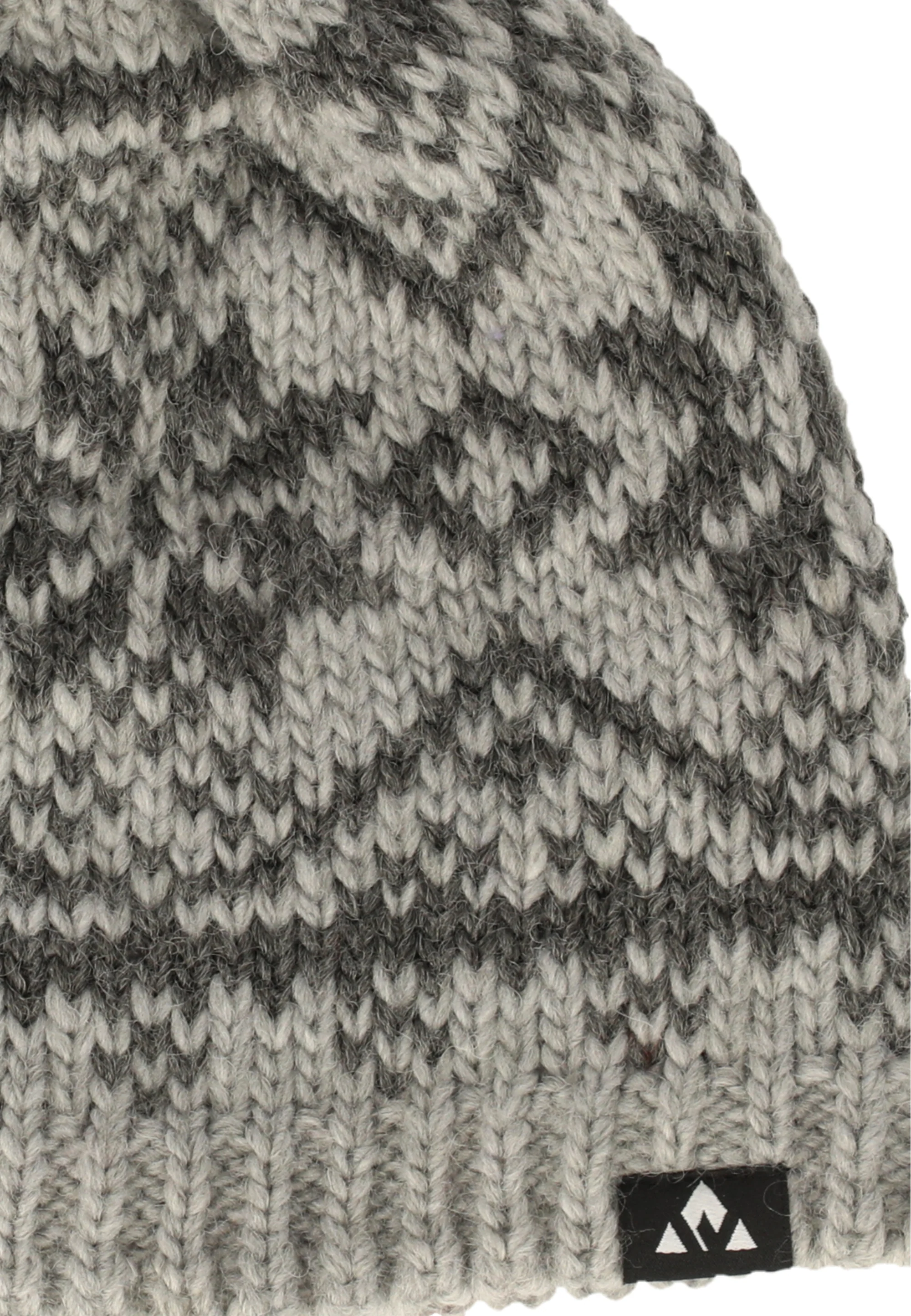 Whistler Unisex Snowbeam Knitted Beanie Light Grey Melange W253859-1005 - Image 3