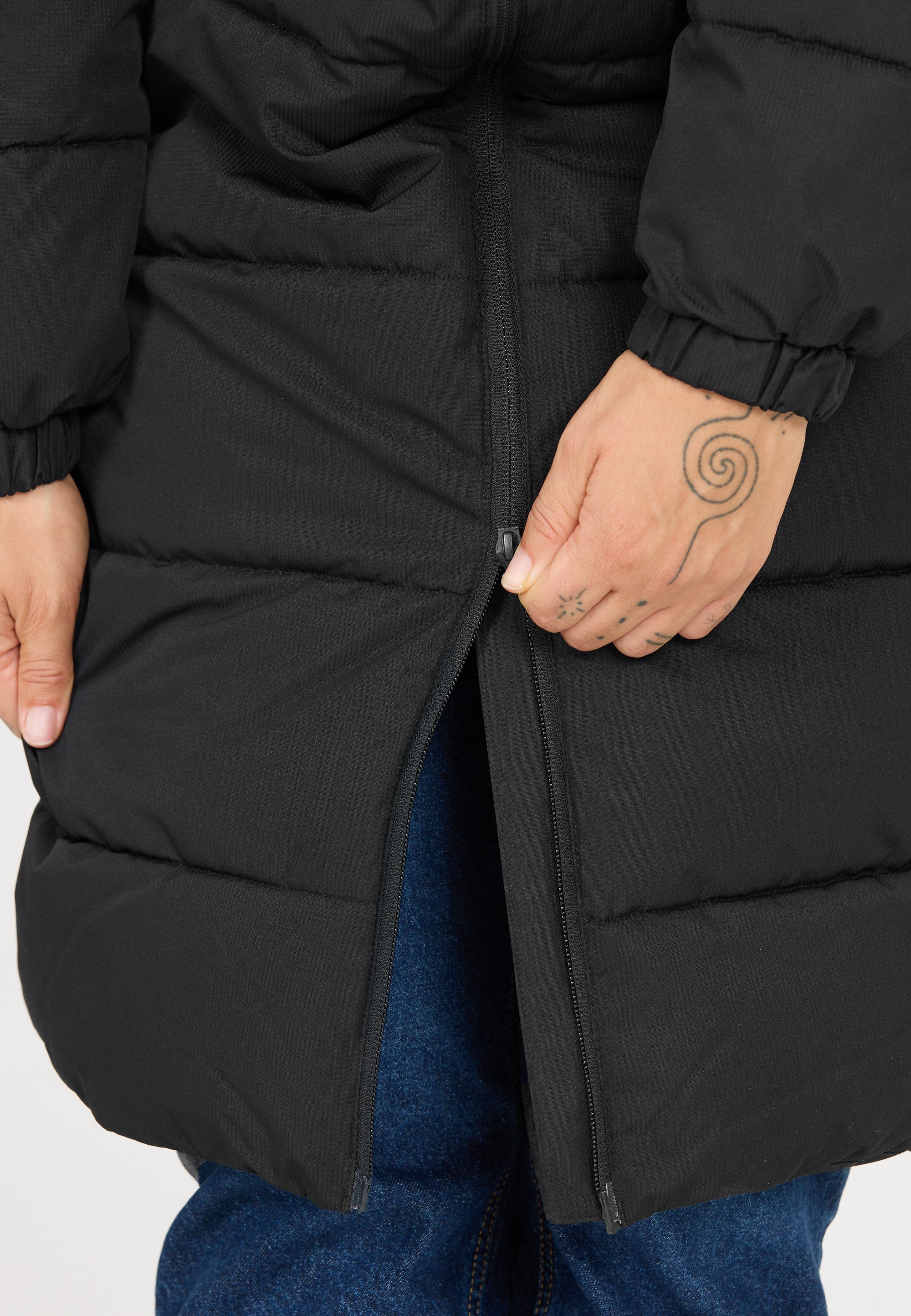 Whistler Women's Abella Long Padded Jacket Black W213136-1001 - Image 3