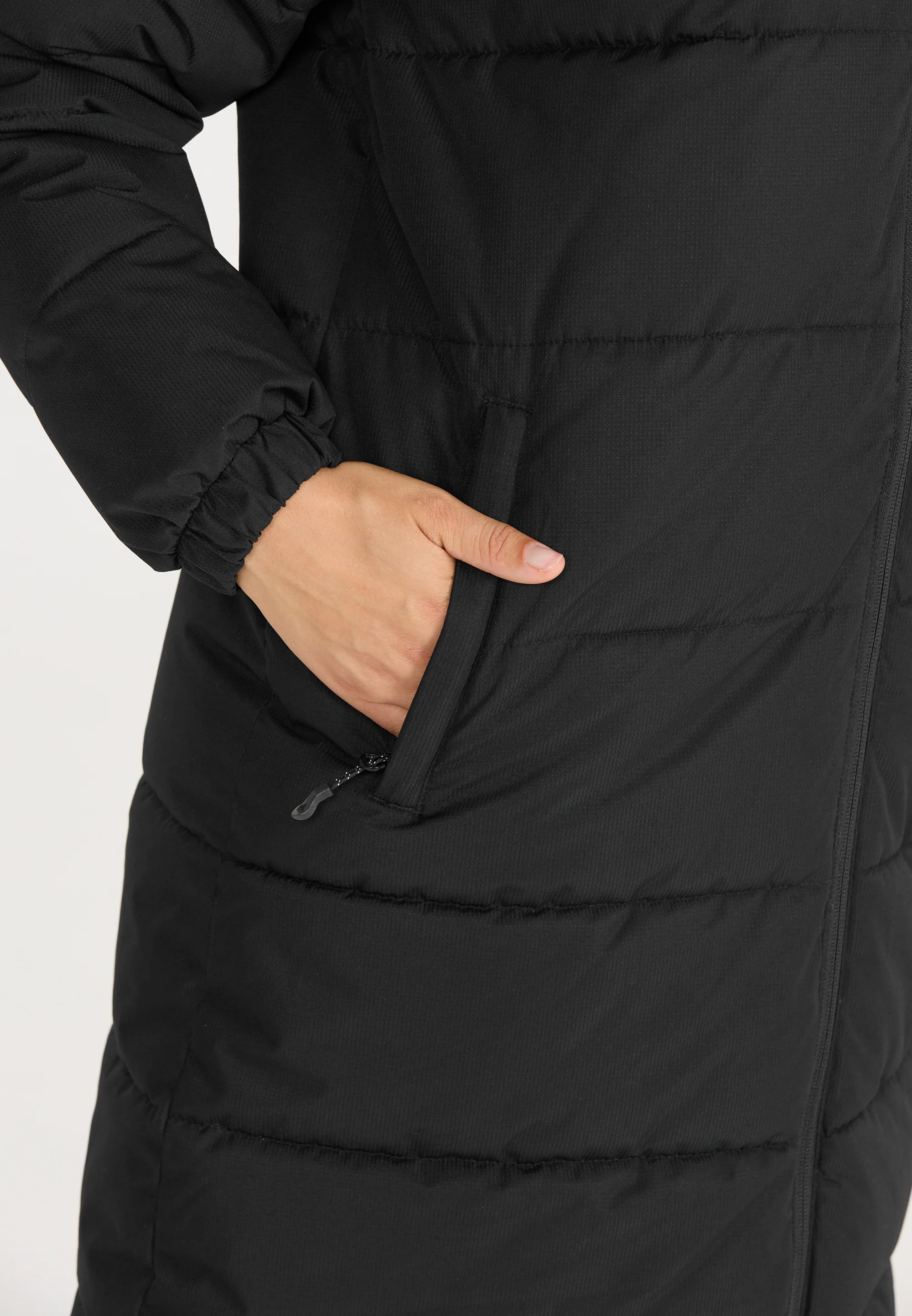 Whistler Women's Abella Long Padded Jacket Black W213136-1001 - Image 5