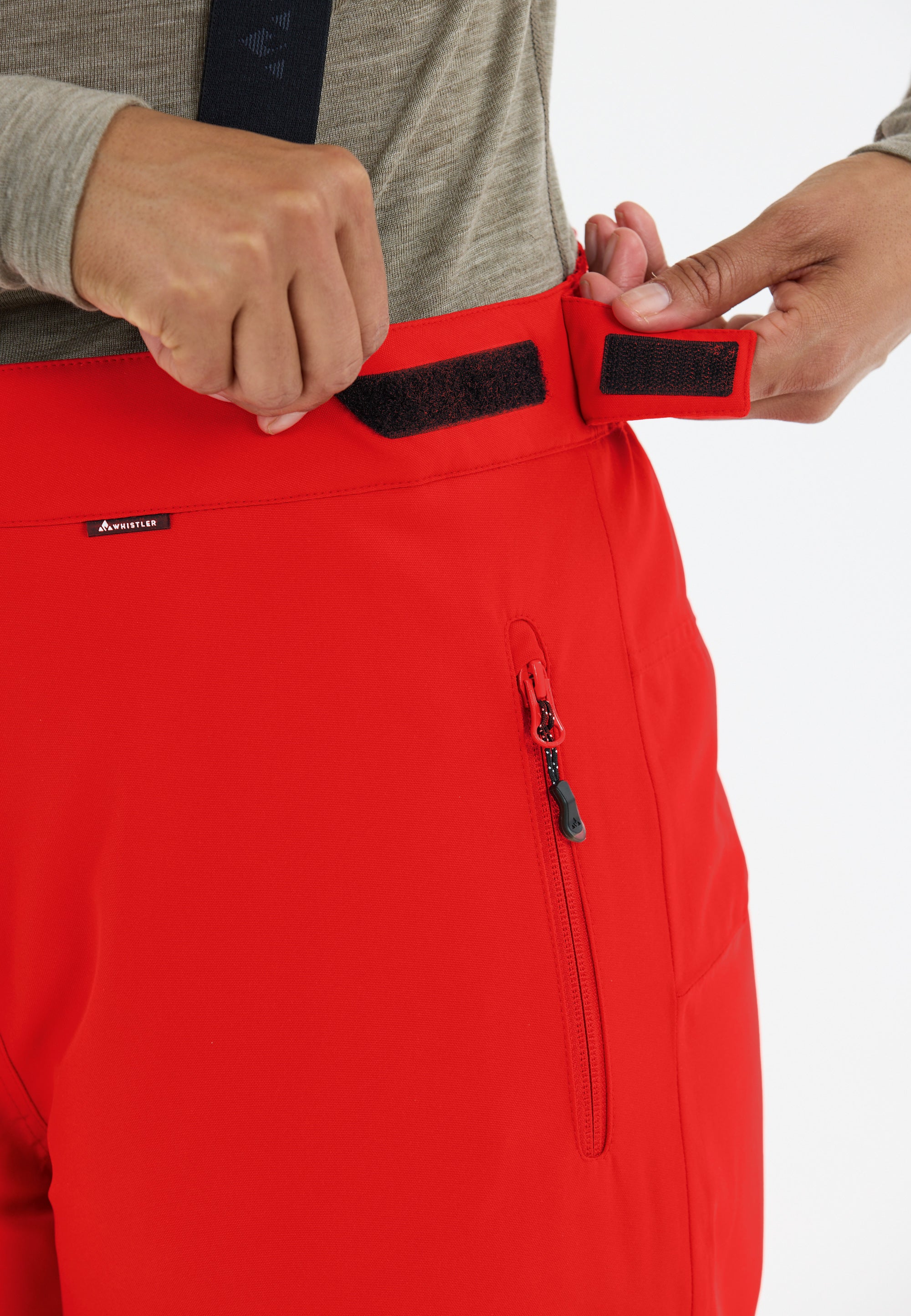 Whistler Women's Drizzle Ski Pant W-Pro 10000 True Red W233188-4367 - Image 5
