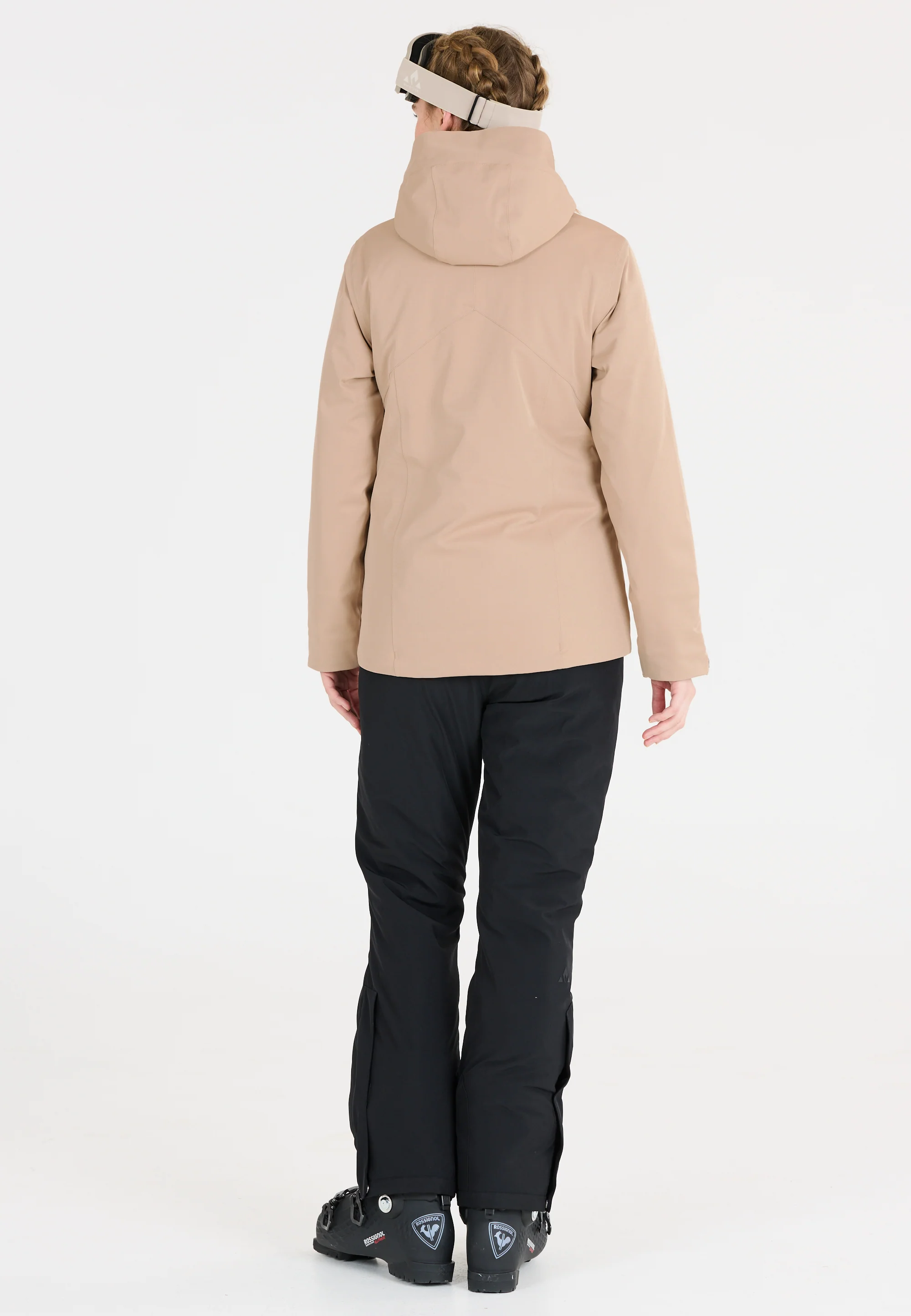 Whistler Women's Jada Stretch Ski Jacket W-PRO 15000 Simply Taupe W213109-1136 - Image 11