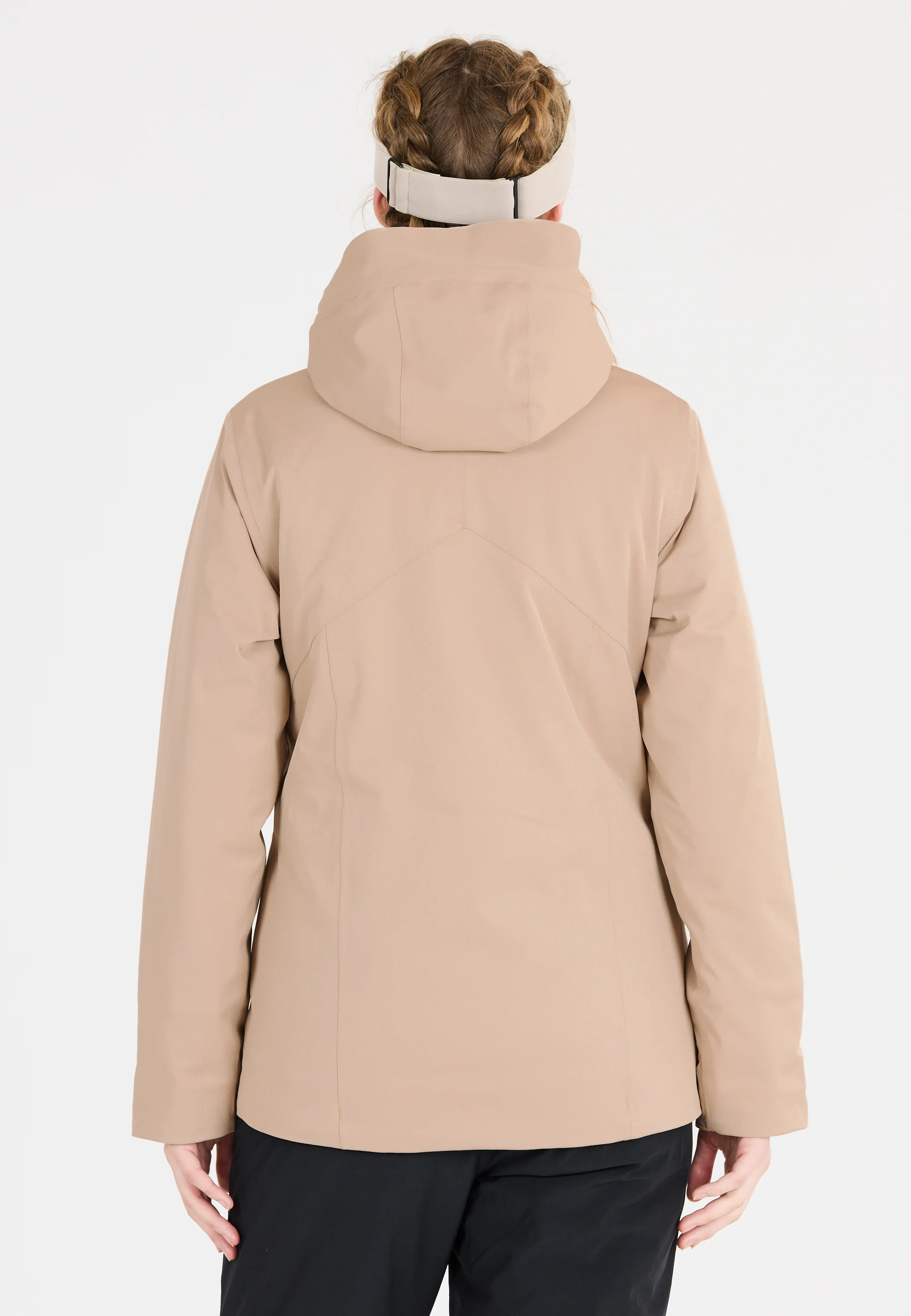 Whistler Women's Jada Stretch Ski Jacket W-PRO 15000 Simply Taupe W213109-1136 - Image 13