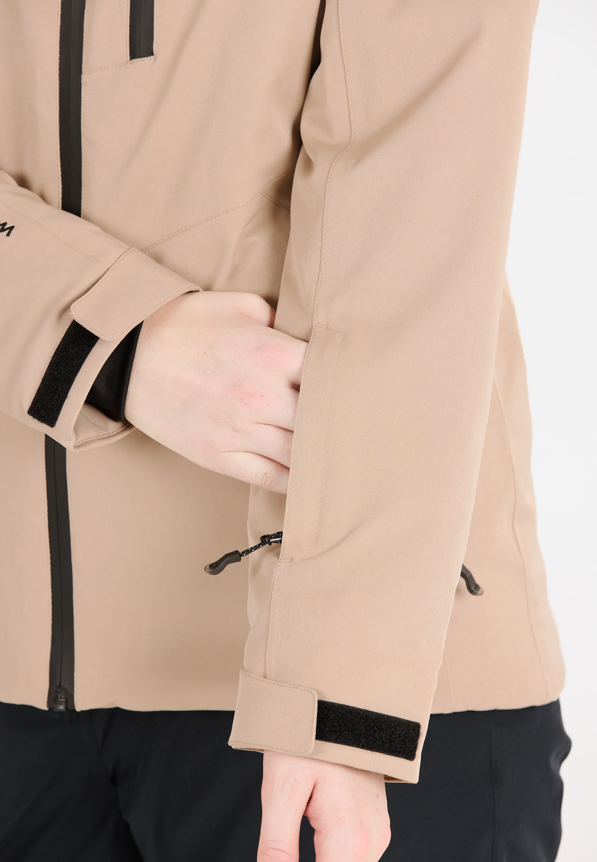 Whistler Women's Jada Stretch Ski Jacket W-PRO 15000 Simply Taupe W213109-1136 - Image 7