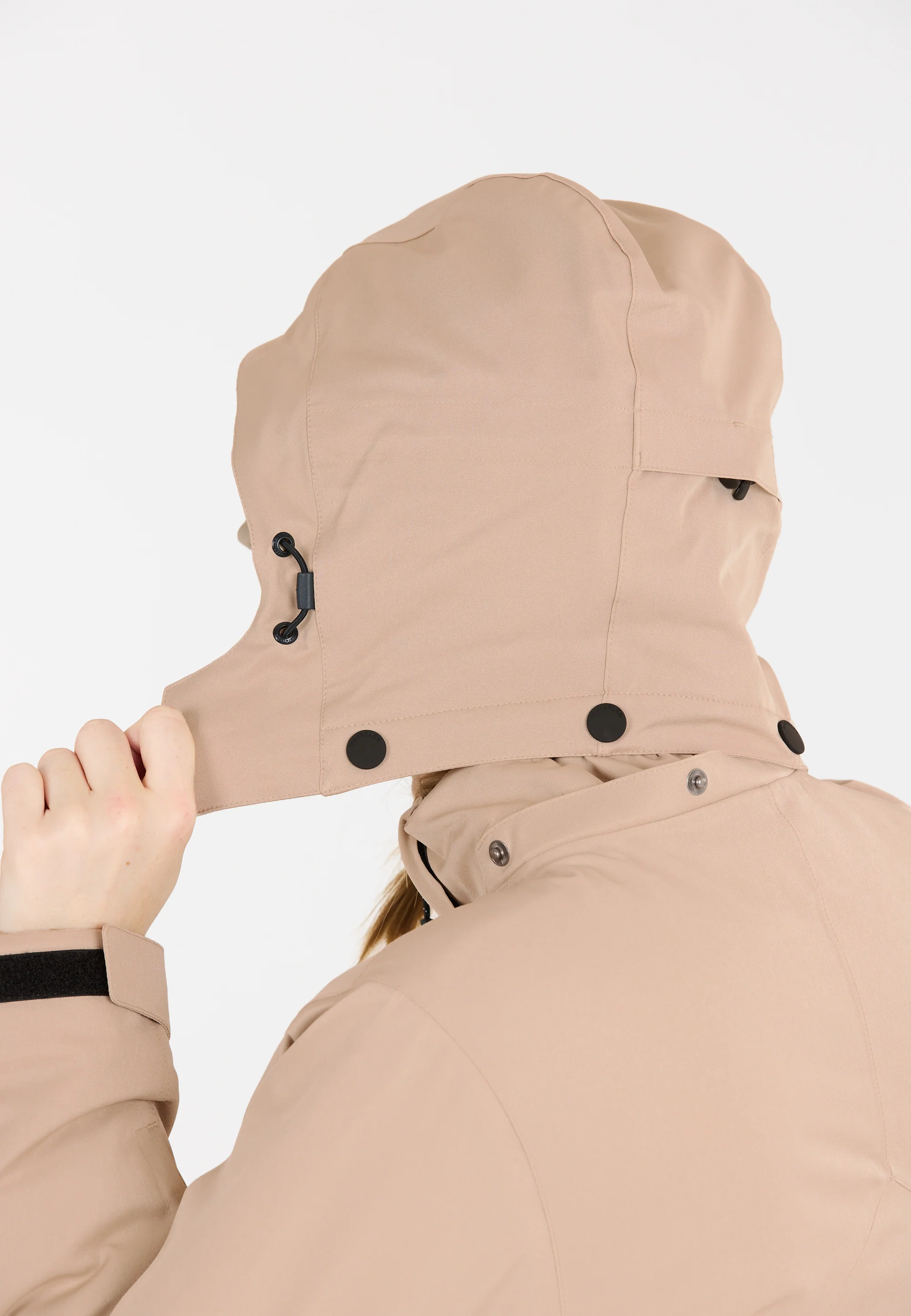 Whistler Women's Jada Stretch Ski Jacket W-PRO 15000 Simply Taupe W213109-1136 - Image 9