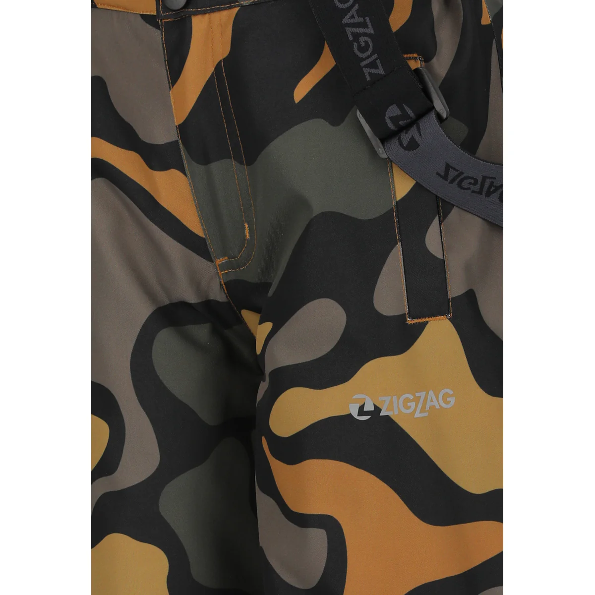 Zig Zag Kid's Soho Printed Ski Pant W-Pro 10000 (6-14 Years) Rubber Z213011-5037 - Image 3