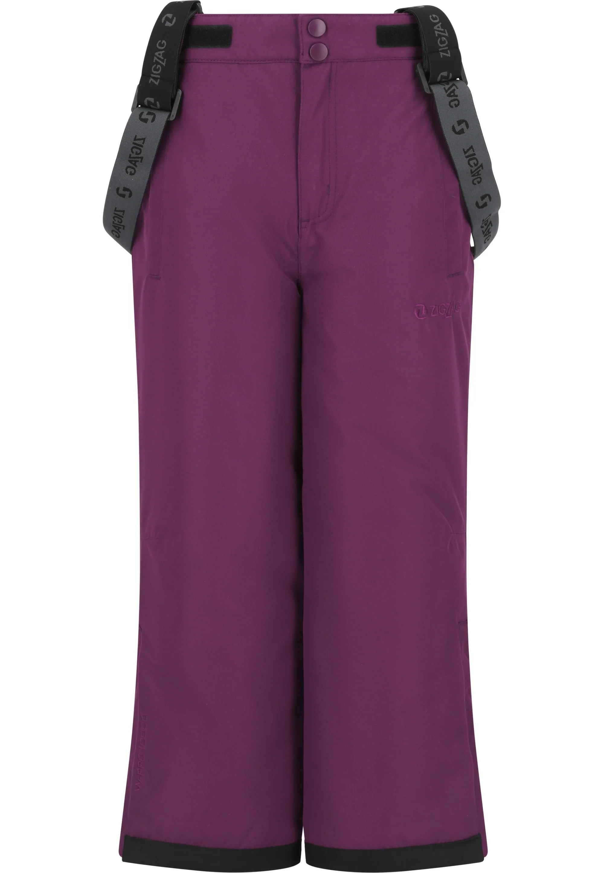 Zig Zag Kids' Soho Snow Pants (6-12 Years) W-Pro 10000 Dark Purple Z213017-4078