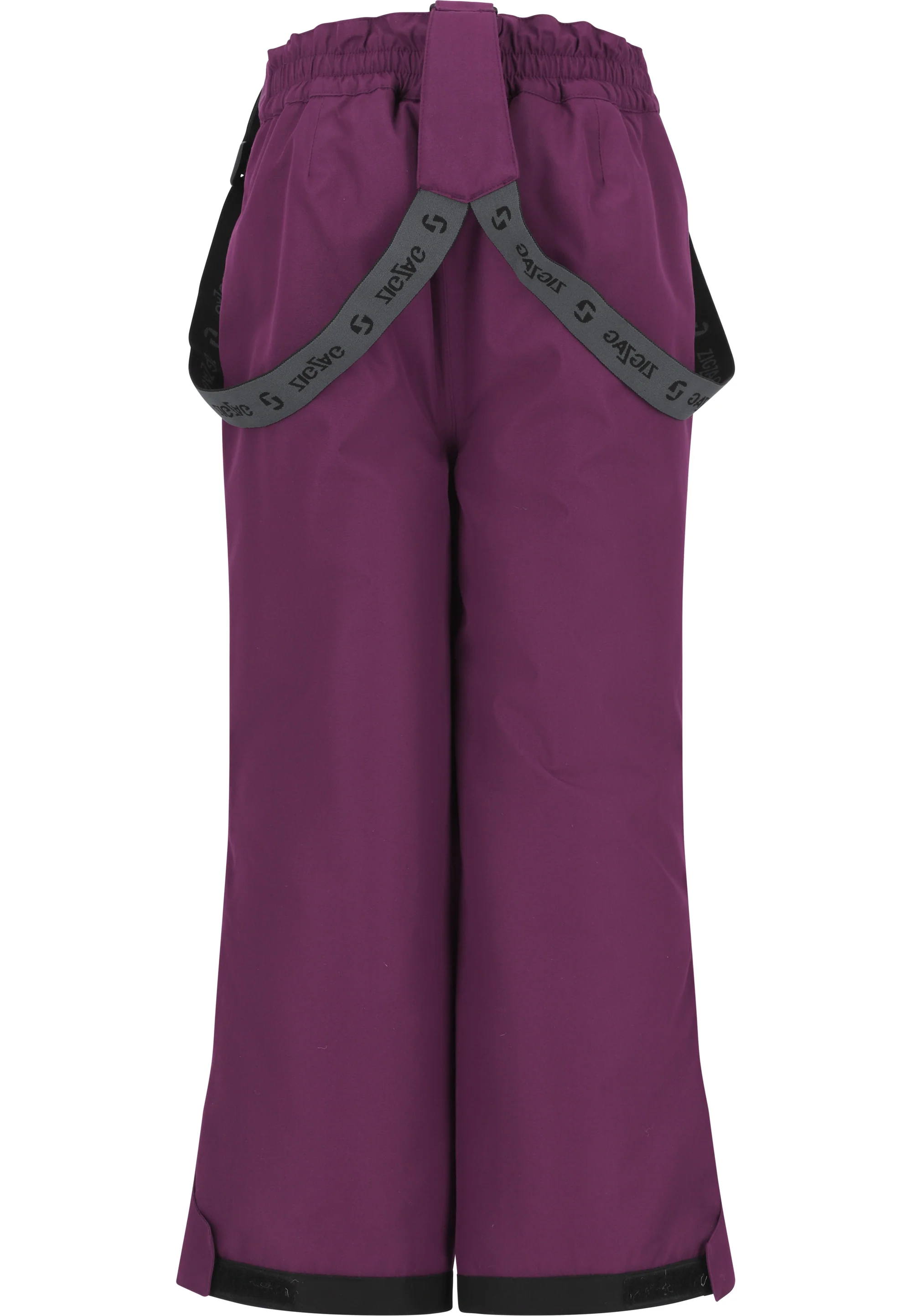 Zig Zag Kids' Soho Snow Pants (6-12 Years) W-Pro 10000 Dark Purple Z213017-4078 - Image 2