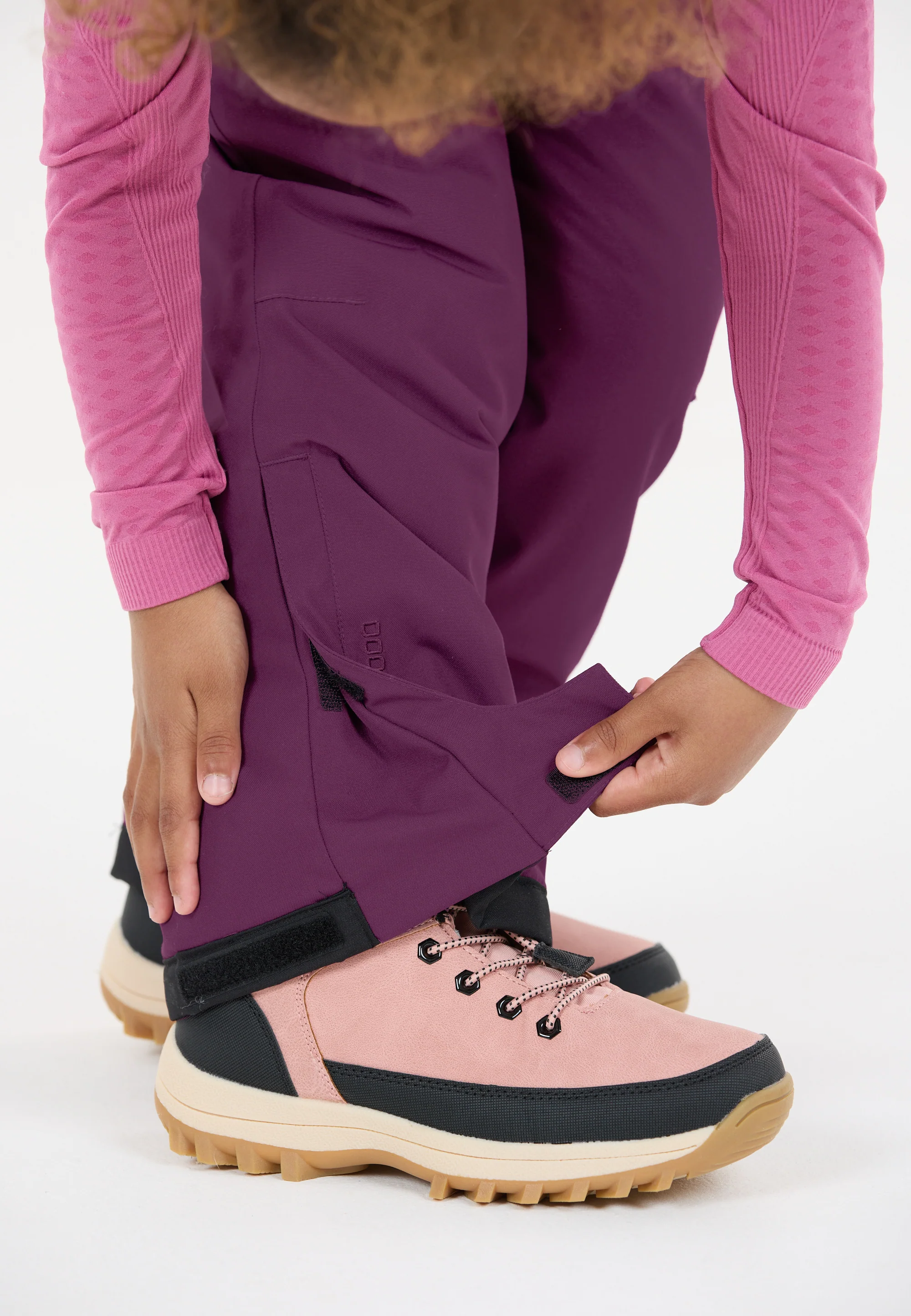 Zig Zag Kids' Soho Snow Pants (6-12 Years) W-Pro 10000 Dark Purple Z213017-4078 - Image 6