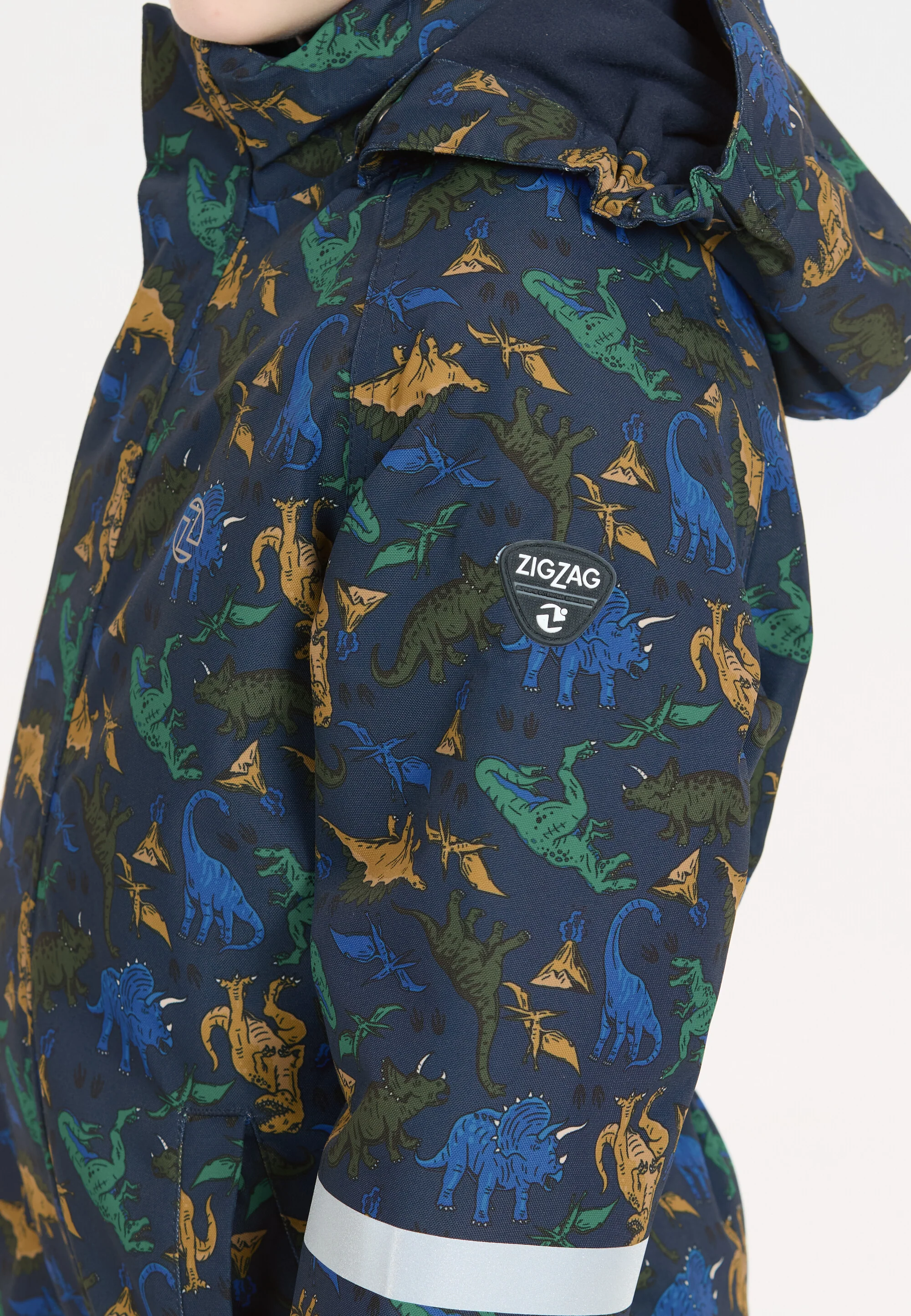 Zig Zag Kids' Tower Printed Coverall (2-5 Years) W-Pro 10000 Tiger's Eye Z213005-1066 - Image 5