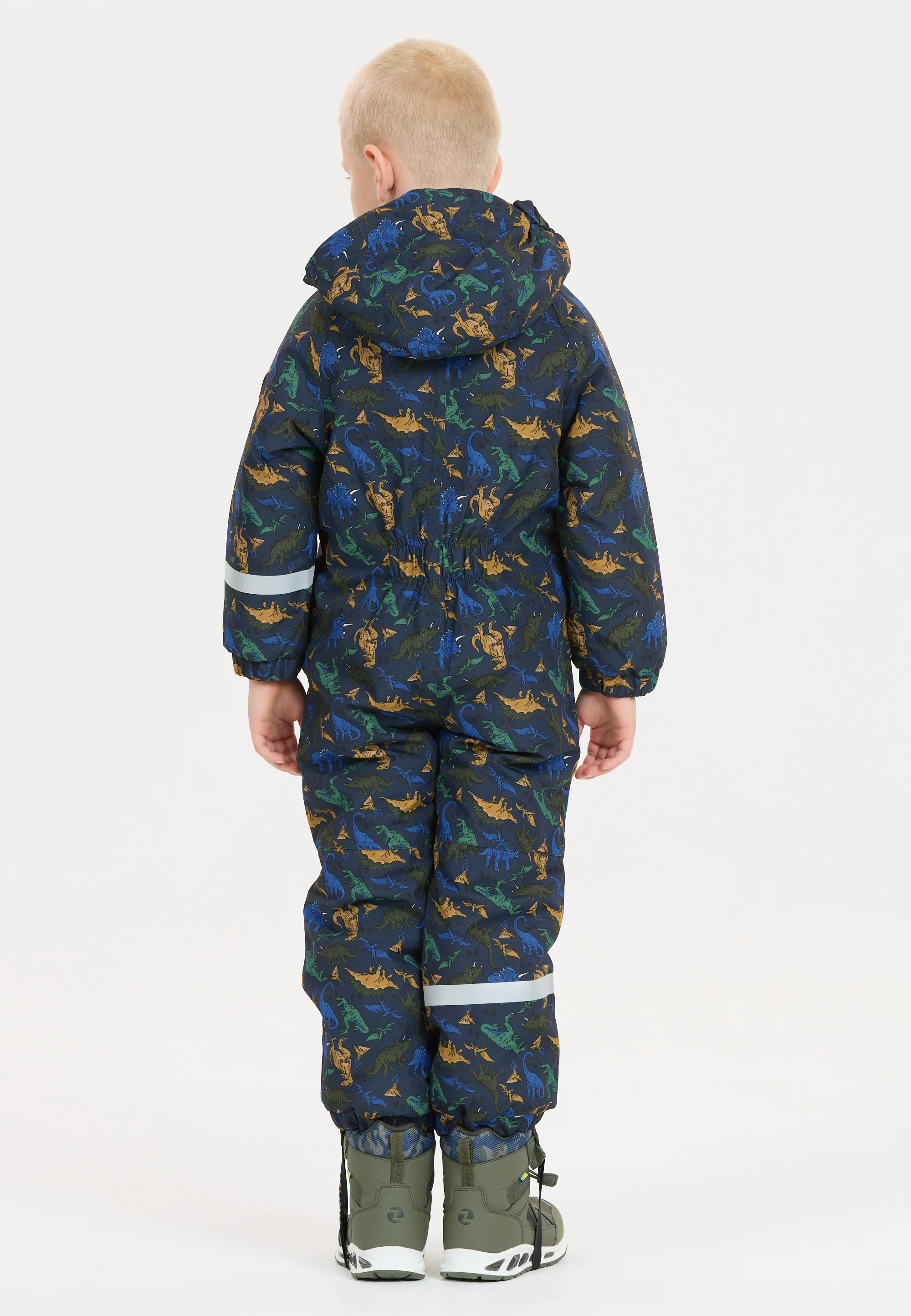 Zig Zag Kids' Tower Printed Coverall (2-5 Years) W-Pro 10000 Tiger's Eye Z213005-1066 - Image 9
